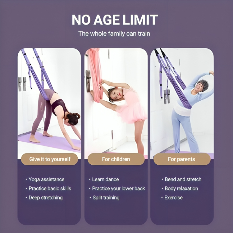 50% RABATT TEMPORÄR | AeroStretch™ | Aerial Yoga-Seil