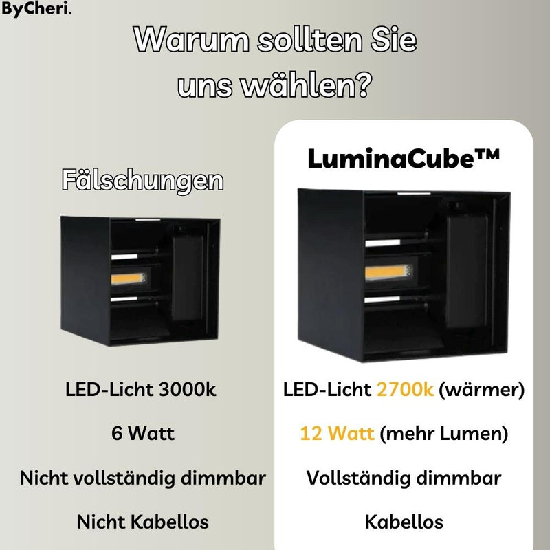 LuminaCube™ - Die kabellose und luxuriöse Wandlampe! | 50% RABATT TEMPORÄR - ByCheri