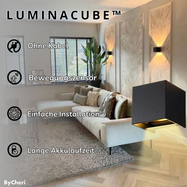 LuminaCube™ - Die kabellose und luxuriöse Wandlampe! | 50% RABATT TEMPORÄR - ByCheri