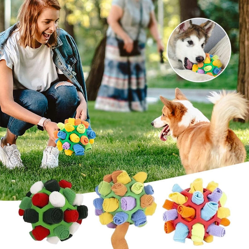 SnuffBall™ - Puzzlespielzeug für Hunde zum Schnüffeln - ByCheri