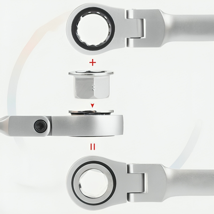 50% RABATT TEMPORÄR | FlexiWrench™ | 15-teiliges Ratschen-Schlüsselset