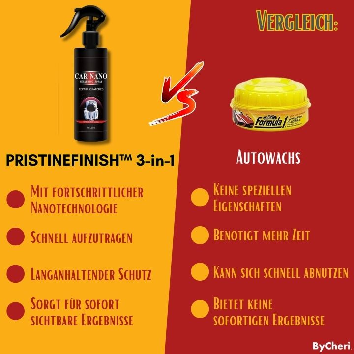 PristineFinish™ | Verleihen Sie Ihrem Auto jeden Tag einen brandneuen Look!