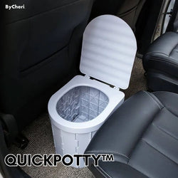 50% RABATT TEMPORÄR | QuickPotty™ | Tragbare Faltbare Outdoor-Toilette