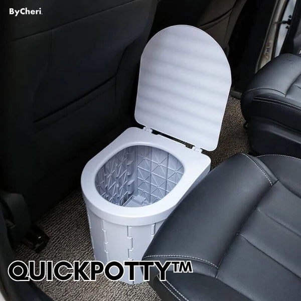 50% RABATT TEMPORÄR | QuickPotty™ | Tragbare Faltbare Outdoor-Toilette