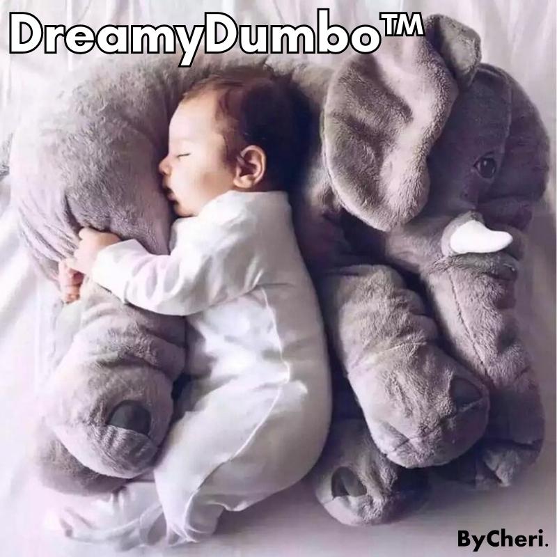 DreamyDumbo™ - Baby Elefant Kuschelkissen - ByCheri