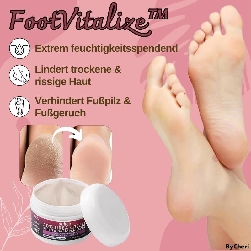 FootVitalize™ - Foot Finish Fußreparaturcreme | 1+1 GRATIS TEMPORÄR - ByCheri