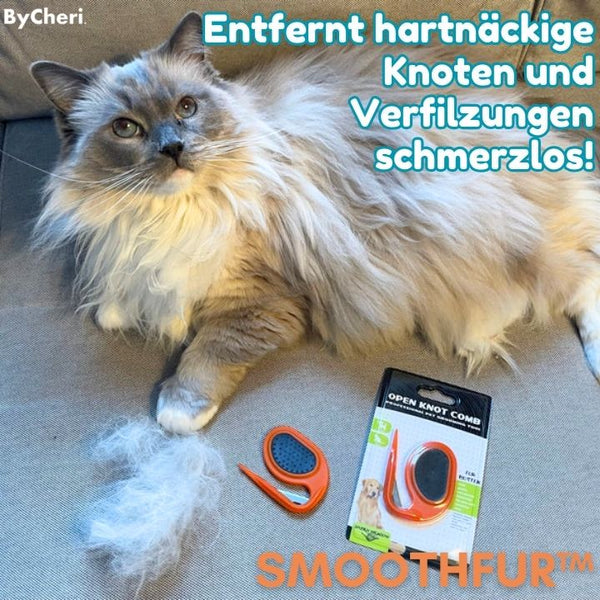 SmoothFur™ | Entfernen Sie hartnäckige Verfilzungen und Knoten!