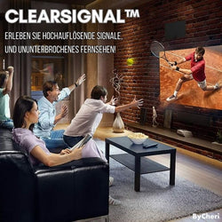 ClearSignal™ - Sehen Sie alle Kanäle, die Sie wollen, kostenlos!