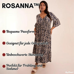 Rosanna™ NEW EDITION | Classic Floral V-Ausschnitt Kleid | 50% RABATT TEMPORÄR