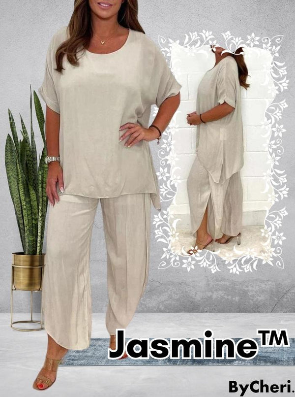 Jasmine™ - Locker geschnittener zweiteiliger Anzug - ByCheri