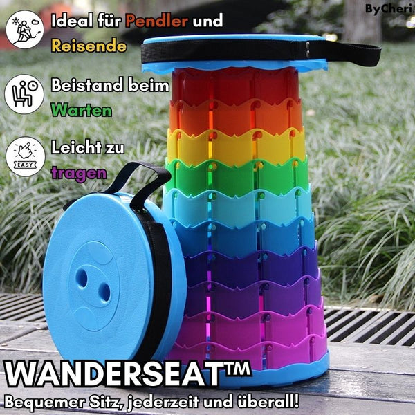 WanderSeat™ - Erleben Sie jederzeit und überall einen bequemen Sitz!