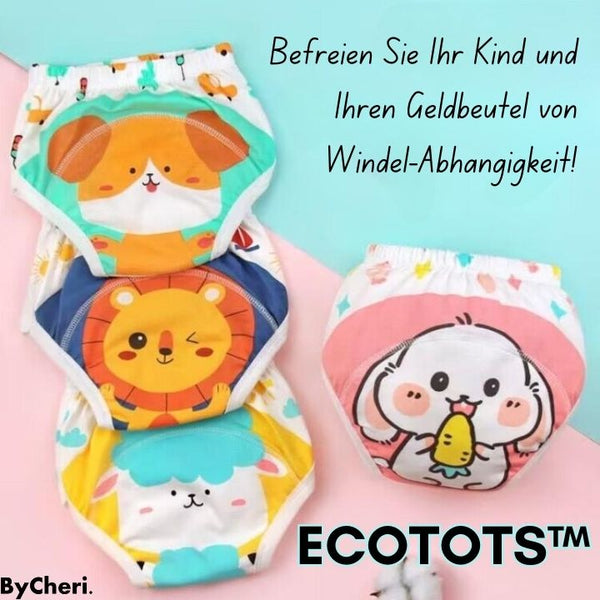 EcoTots™- Befreien Sie Ihr Kind von der Windelabhängigkeit mit unseren umweltfreundlichen Trainingshosen! 👶