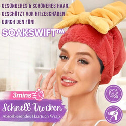 SoakSwift™  | Trocknen Sie Ihre Haare schnell in nur wenigen Minuten!