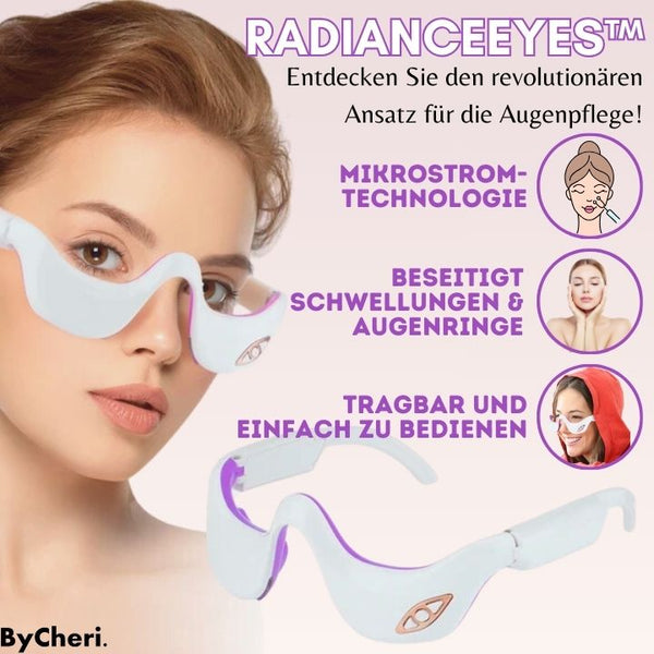 RadianceEyes™ |  Erleben Sie Augenmassage jederzeit und überall!