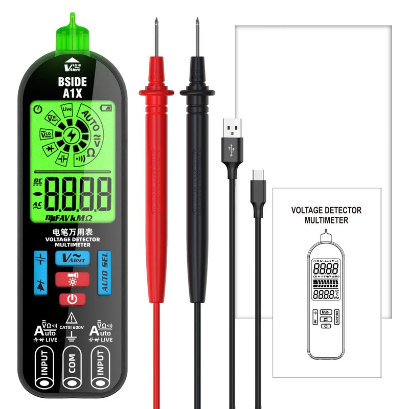 SmartScan™ | BSIDE A1X Digital Multimeter