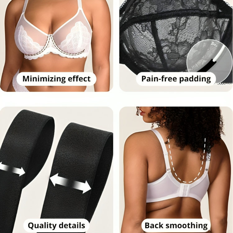 SlimFit™ | Ein BH, der Ihre Brüste sanft verkleinert!