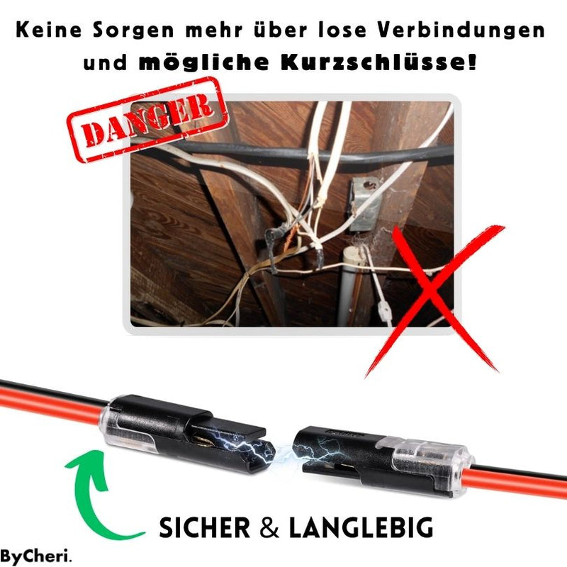 SnapLink™ - Verbinden Sie Kabel innerhalb von 10 Sekunden!