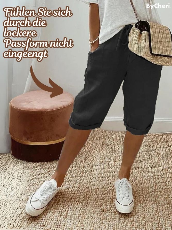 Jenna™ | Baumwolle Leinen Damen Shorts |  50% RABATT TEMPORÄR