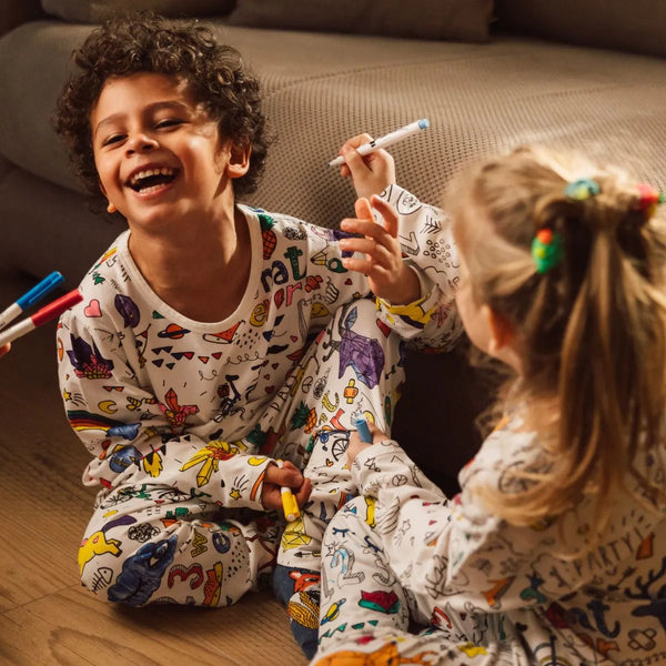 PaintJammies™ | Kinder Färbung Pyjama