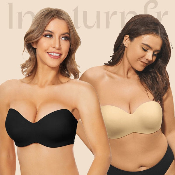 SlipSafe Bra™ | Der trägerlose BH, der der Schwerkraft trotzt!