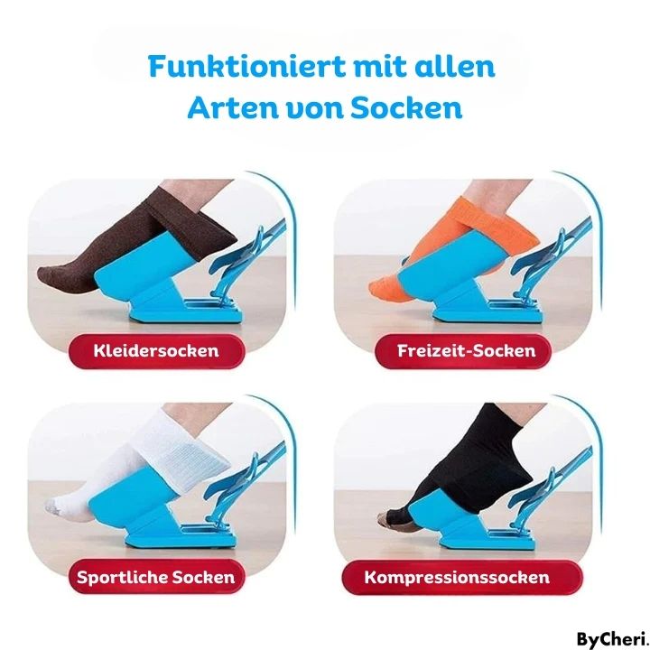 SolePro™- Ziehen Sie sich an, ohne sich zu bücken oder zu verdrehen!