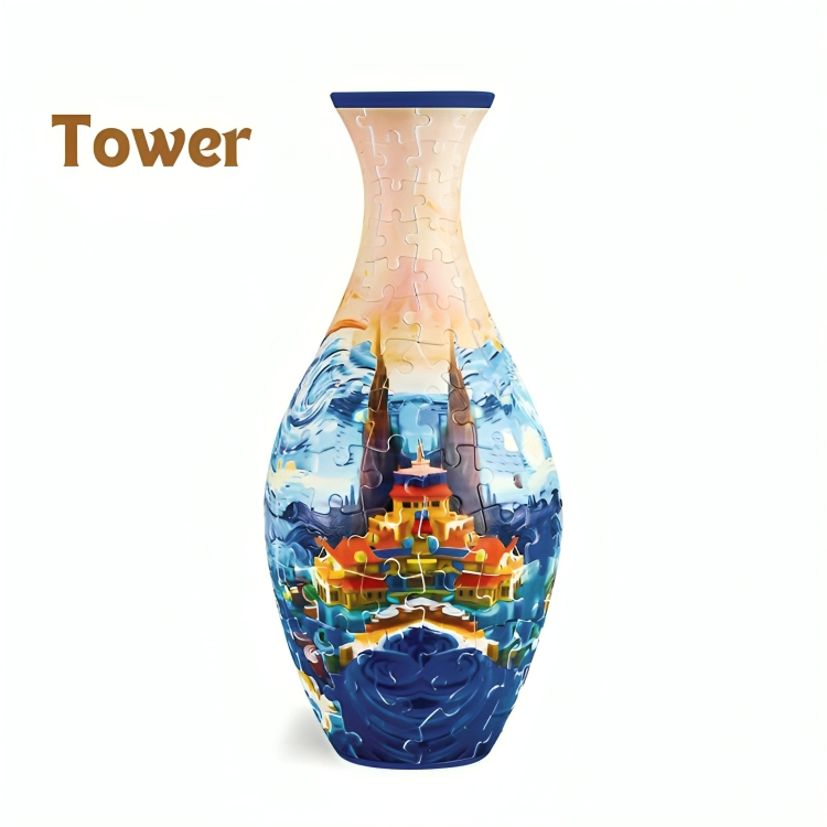 CraftVase™ | 3D Kreativ Puzzle Vase