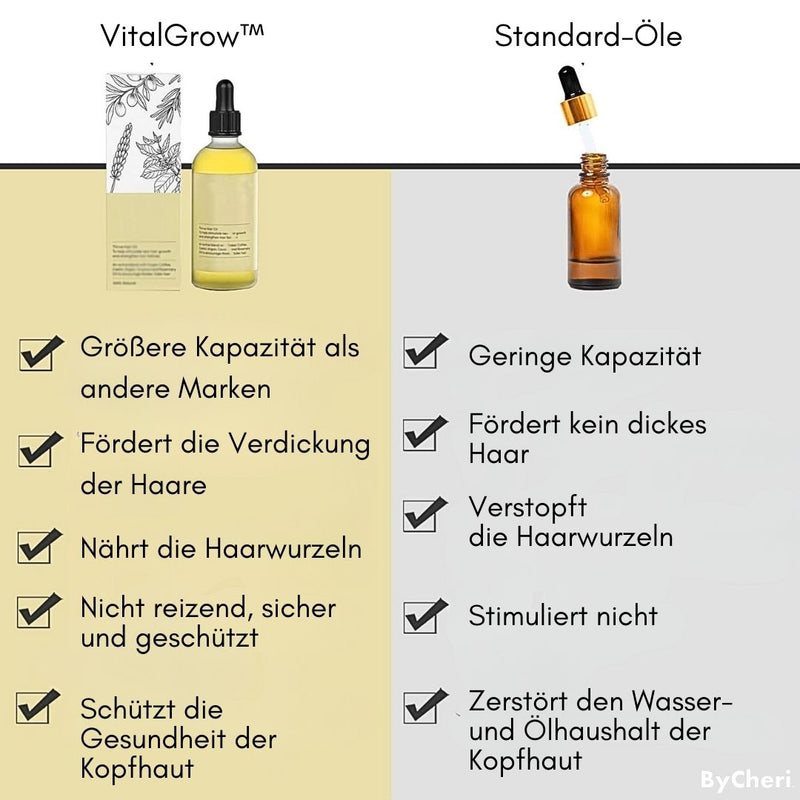 VitalGrow™ |  Ihre natürliche Ölbehandlung für Haarwachstum | 50% RABATT