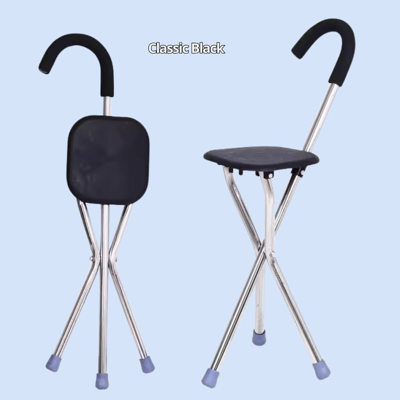 50% RABATT TEMPORÄR | CrutchSeat™ | Klappbarer Krückenhocker für Ältere