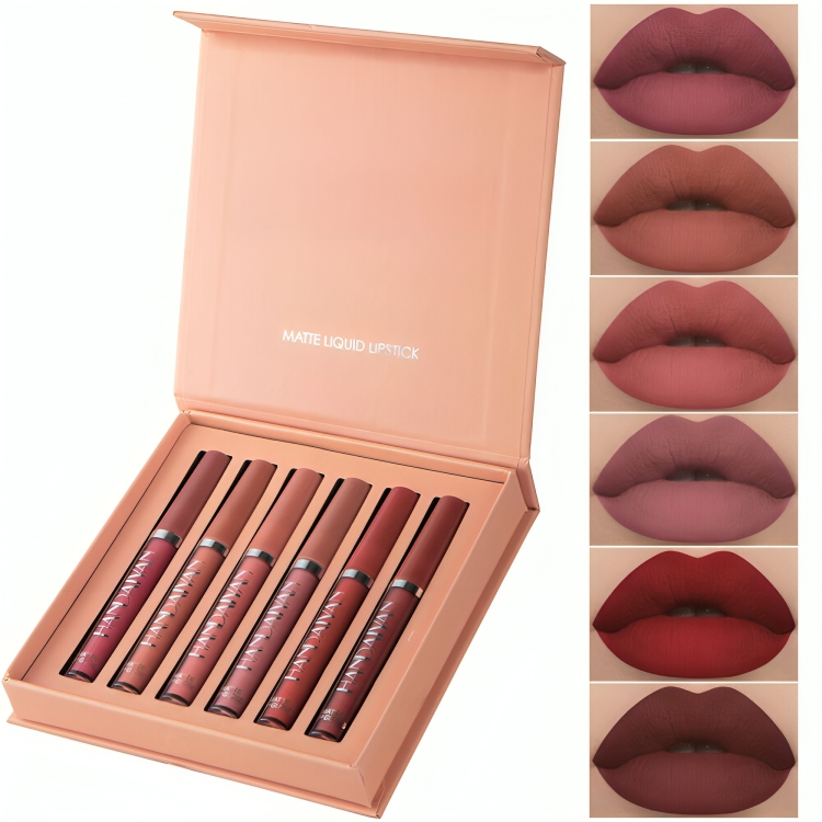 50% RABATT TEMPORÄR | VelvetKiss™ | Matte Flüssig-Lippenstift-Kit