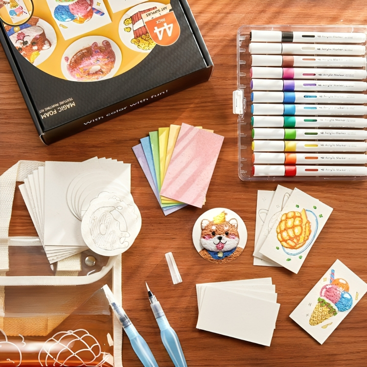 50% RABATT TEMPORÄR | PaintPuff™ | Verwandeln Sie einfache Kunst in 3D-Meisterwerke!