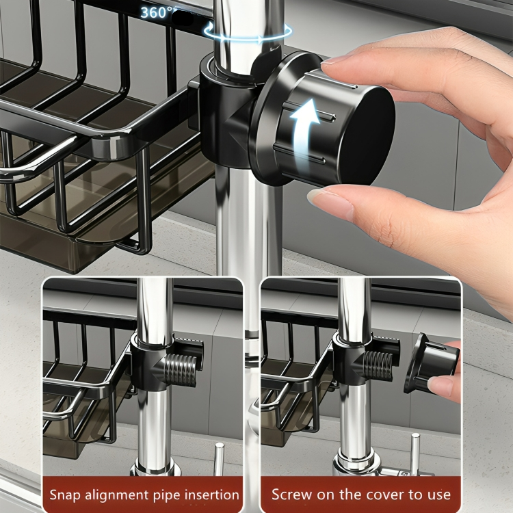 TapCaddy™ | Ordentliche Küchenablage für Spüle