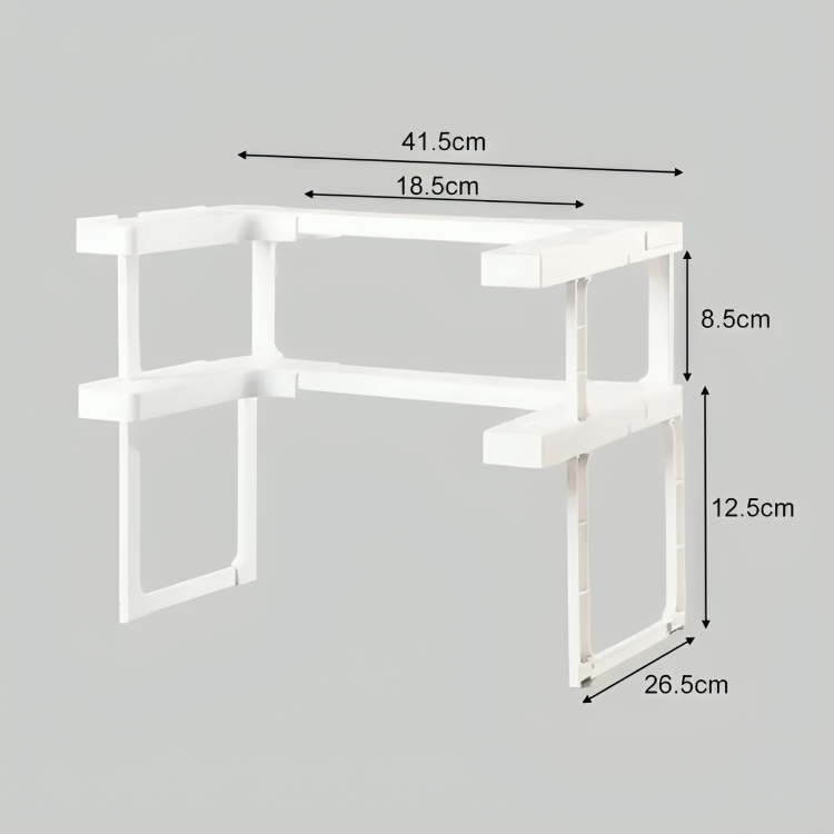 StackRack™ | 2-Lagen Stapelbarer Gewürzorganisator