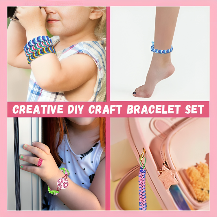 WeaveWonders™ | DIY Armband-Flechtset