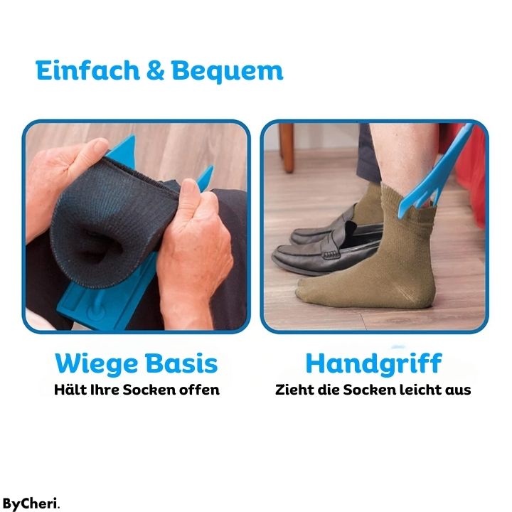 SolePro™- Ziehen Sie sich an, ohne sich zu bücken oder zu verdrehen!