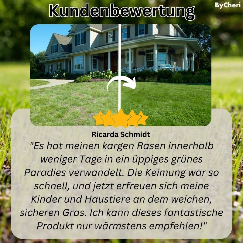 GreenGrowth™ - Erzielen Sie mühelos einen saftig grünen Rasen!