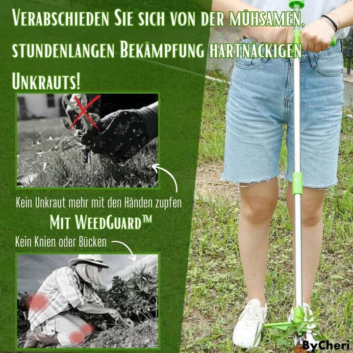 WeedGuard™ | Erleben Sie einen mühelosen, unkrautfreien Garten!