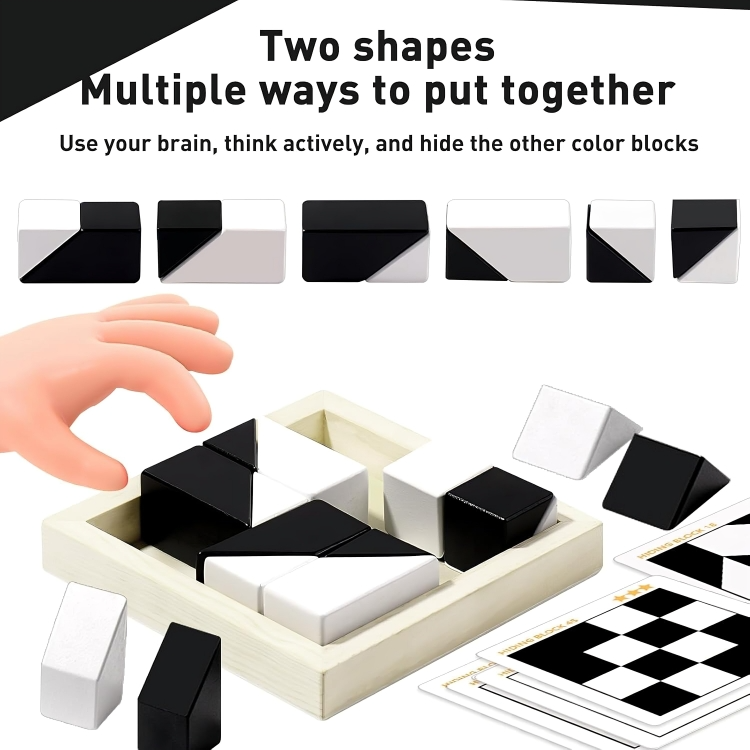 BrainBlocks™ | Montessori 3D Puzzle Klötze