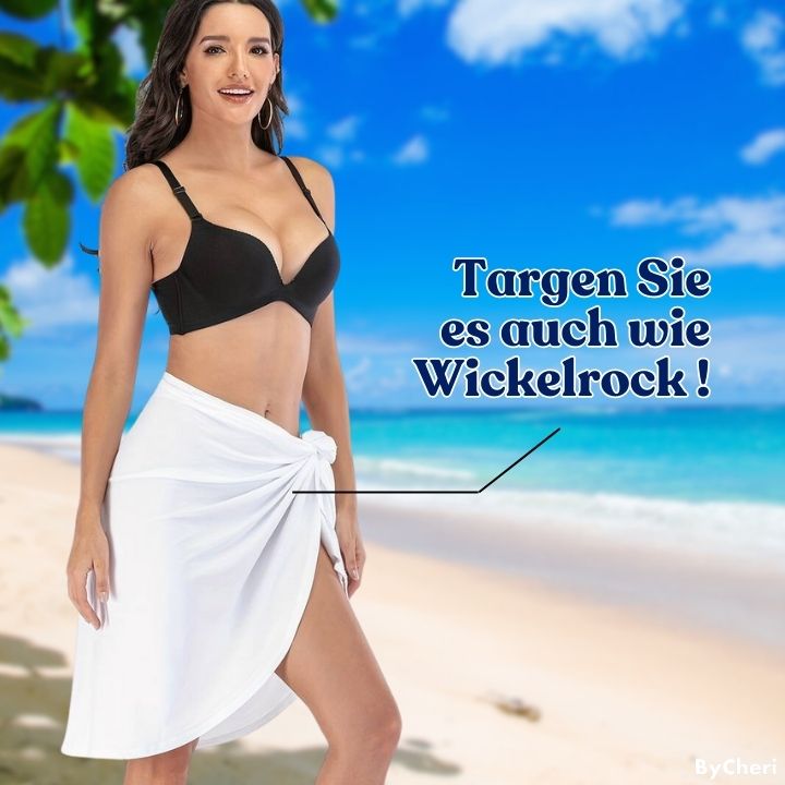 Aria™ - Wickelstrandkleid & Handtuch in einem!