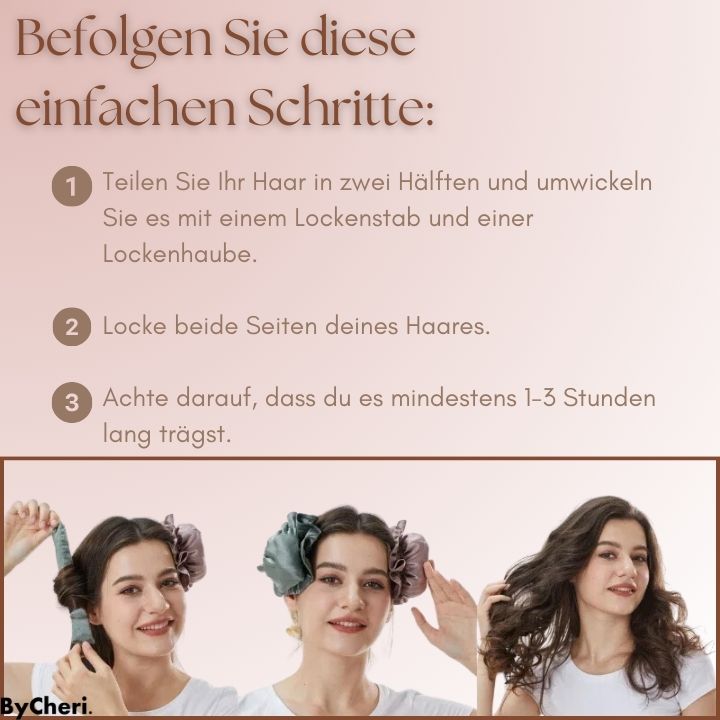 GlamWave™ Satz | Erzielen Sie mühelos herrliche, hitzefreie Locken!