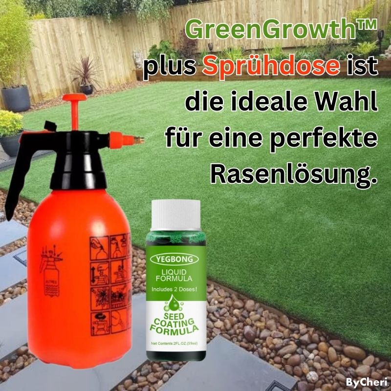 GreenGrowth™ - Erzielen Sie mühelos einen saftig grünen Rasen!