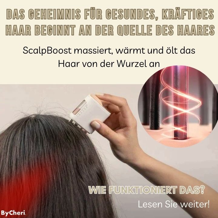 ScalpBoost™ | Seien Sie nie wieder enttäuscht von Ihrem Haar!