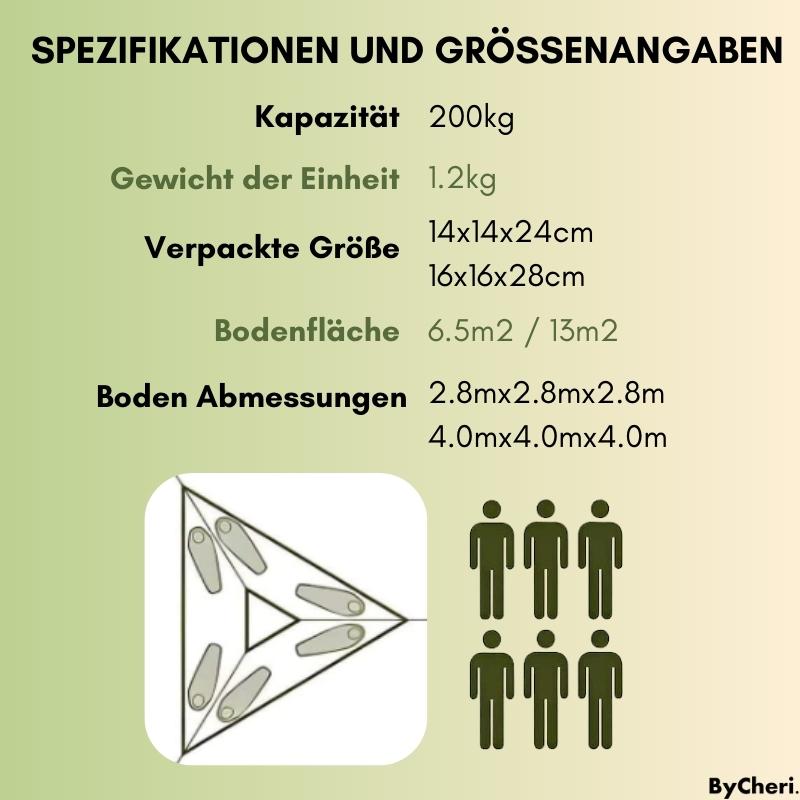 CozyCrew ™ - Hängematte für mehrere Personen | 50% RABATT TEMPORÄR - ByCheri