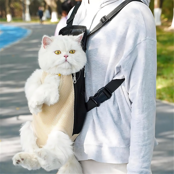 CarryPaws™ | Genießen Sie eine stressfreie und handfreie Reise mit Ihrem Haustier!