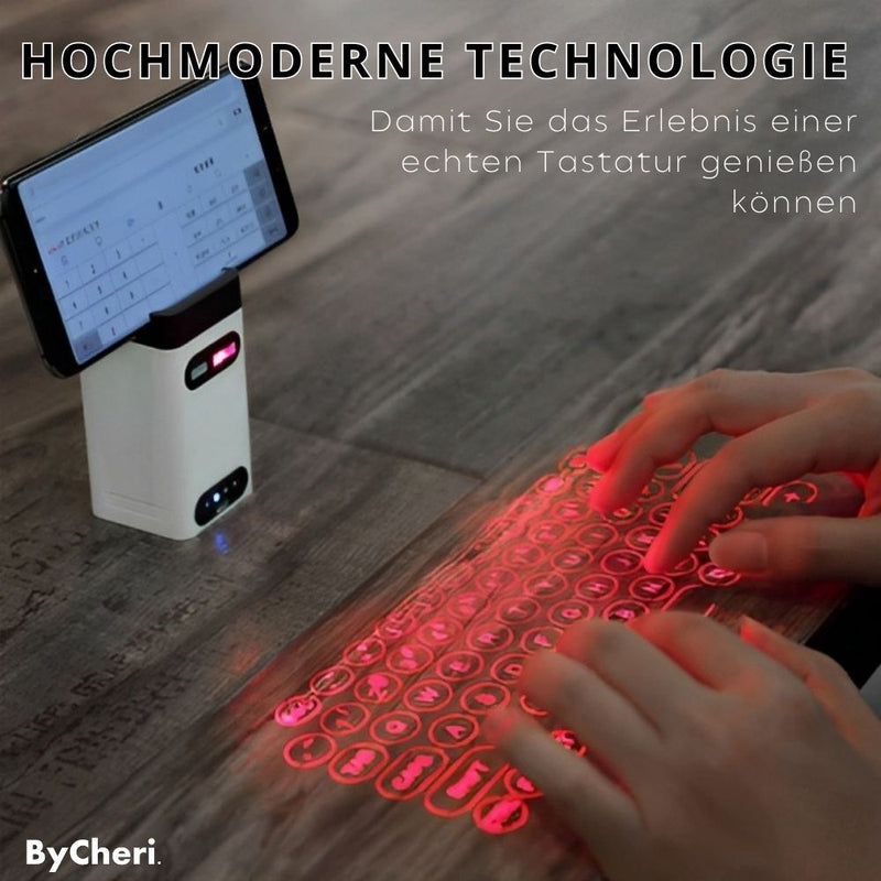 ProjectionKeyboard™ - Laser-Tastatur Bluetooth Wireless - ByCheri