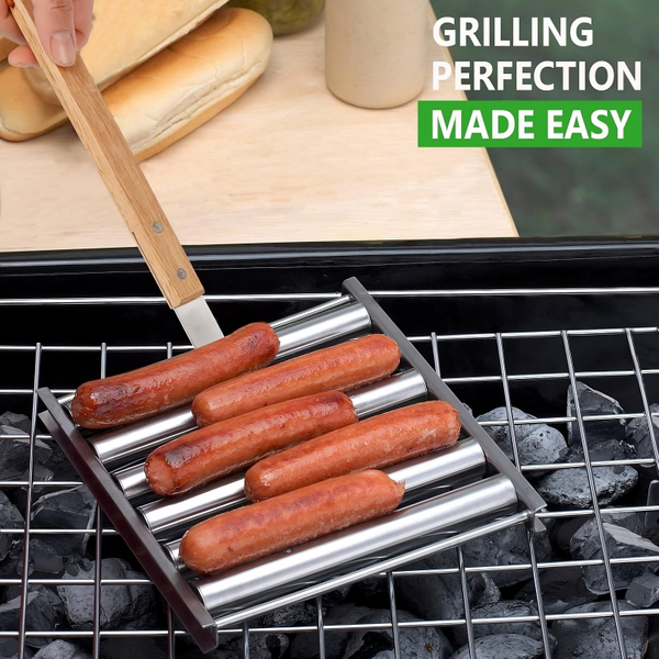 50% RABATT TEMPORÄR | SausageRoll™ | Würstchen grillen wie ein Profi!