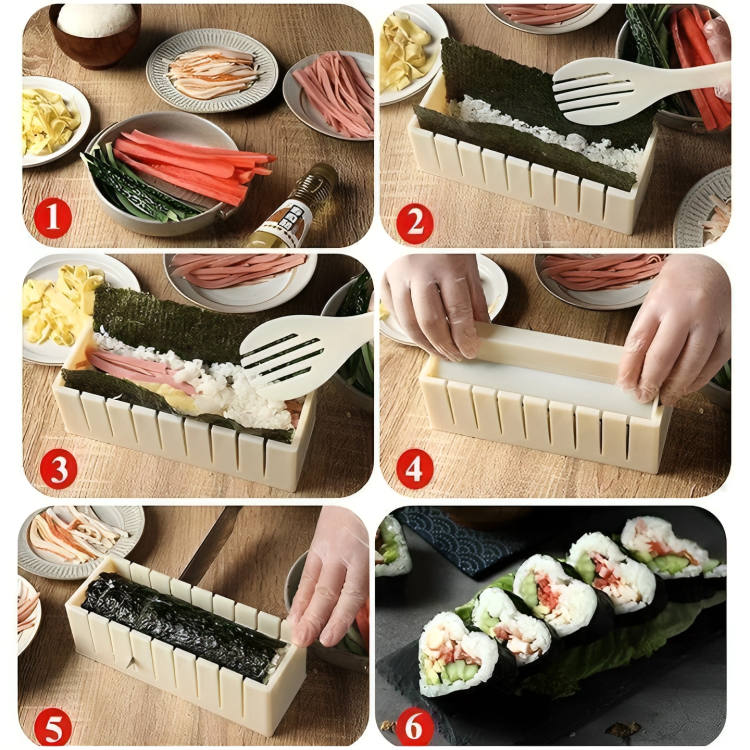 50% RABATT TEMPORÄR | SushiPress™ | Einfach Sushi machen!