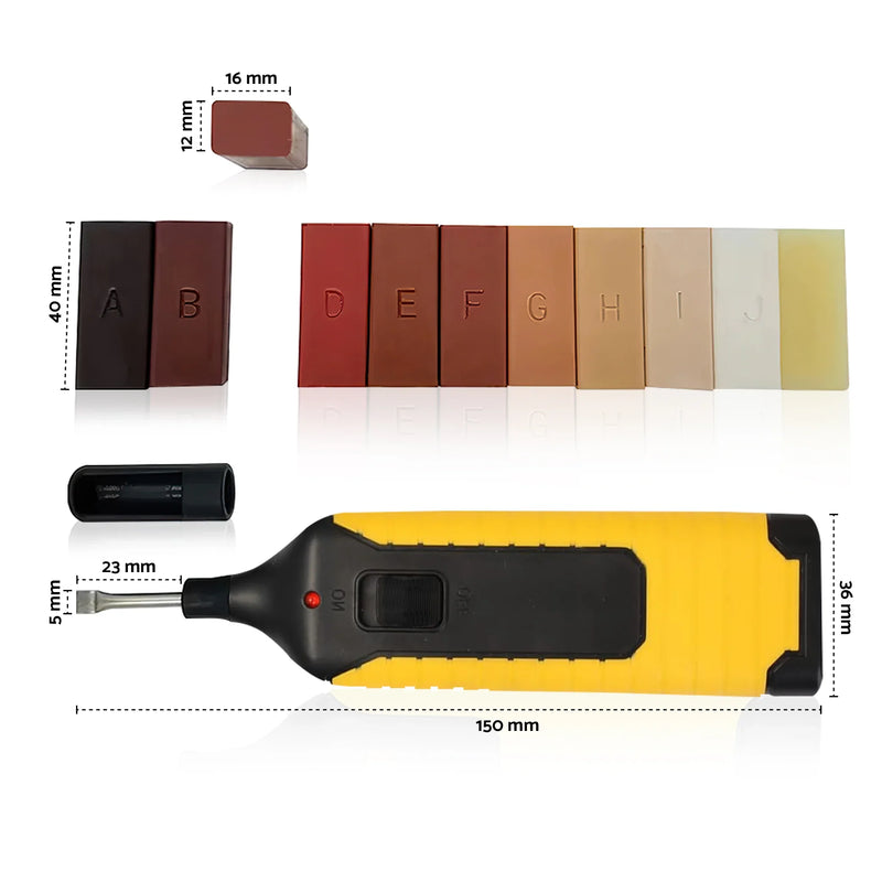 WoodFix™ | Reparaturset für Möbel, Leisten und Böden