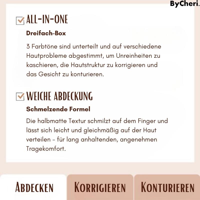 TrioTone™ - Ultimatives Gleichgewicht der Hauttöne - ByCheri