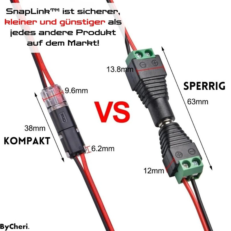 SnapLink™ - Verbinden Sie Kabel innerhalb von 10 Sekunden!