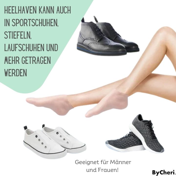 HeelHaven™  | Sag auf Wiedersehen zu trockenen, rissigen Fersen und müden, schmerzenden Füßen!